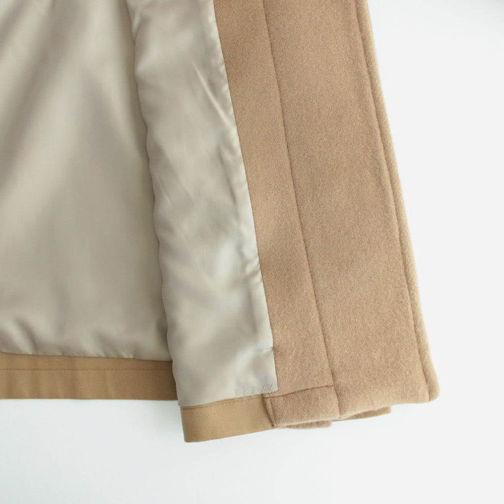 BROKEN DUFFLE COAT #BEIGE [YK23FW0520C]