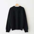 Fine Gauge Crewneck Sweater #BLACK [YK25FW01127S]