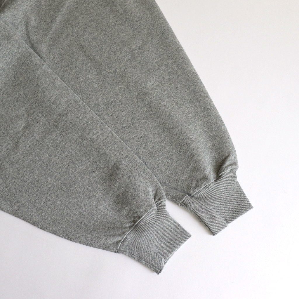 LIGHT OZ CREW NECK SWEAT #H.GRAY [FSC251-70160B]