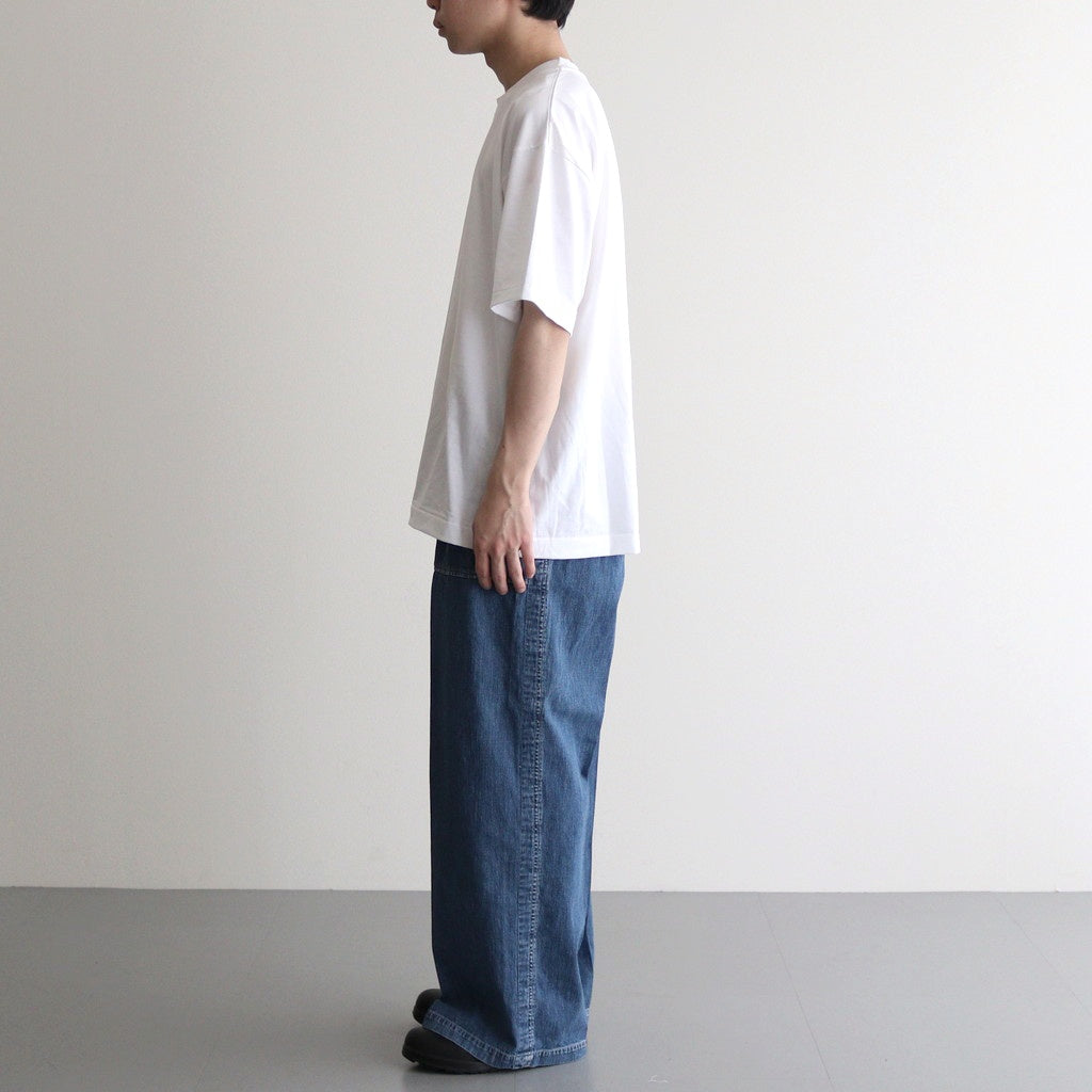 SUVIN 60/2 OVERSIZED T-SHIRT #WHITE [KKAGGM0015]