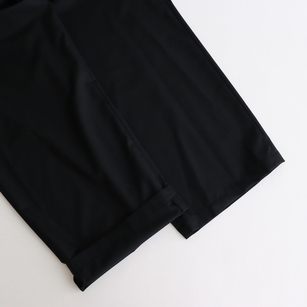 Fine Wool Tropical Easy Wide Pants #BLACK [GM243-40042] – ciacura