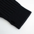 Wide Rib Highneck Sweater #BLACK [YK25FW01100S]