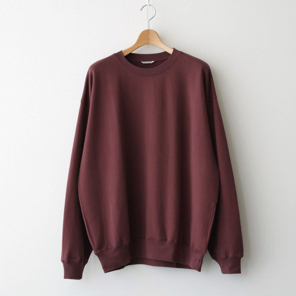 SUPER HIGH GAUGE SWEAT P/O #BURGUNDY [A26AP02CU]