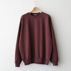 SUPER HIGH GAUGE SWEAT P/O #BURGUNDY [A26AP02CU]