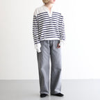 ASHLEY JEANS BLEACHED #SKY GRAY [NG25S-DPT02]