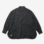 COOLFIBER OPEN COLLAR L/S SHIRT #BLACK [FSC241-50133]