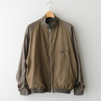 Wool Nylon Reversible Harrington Jacket #OLIVE [YK25FW01058B]
