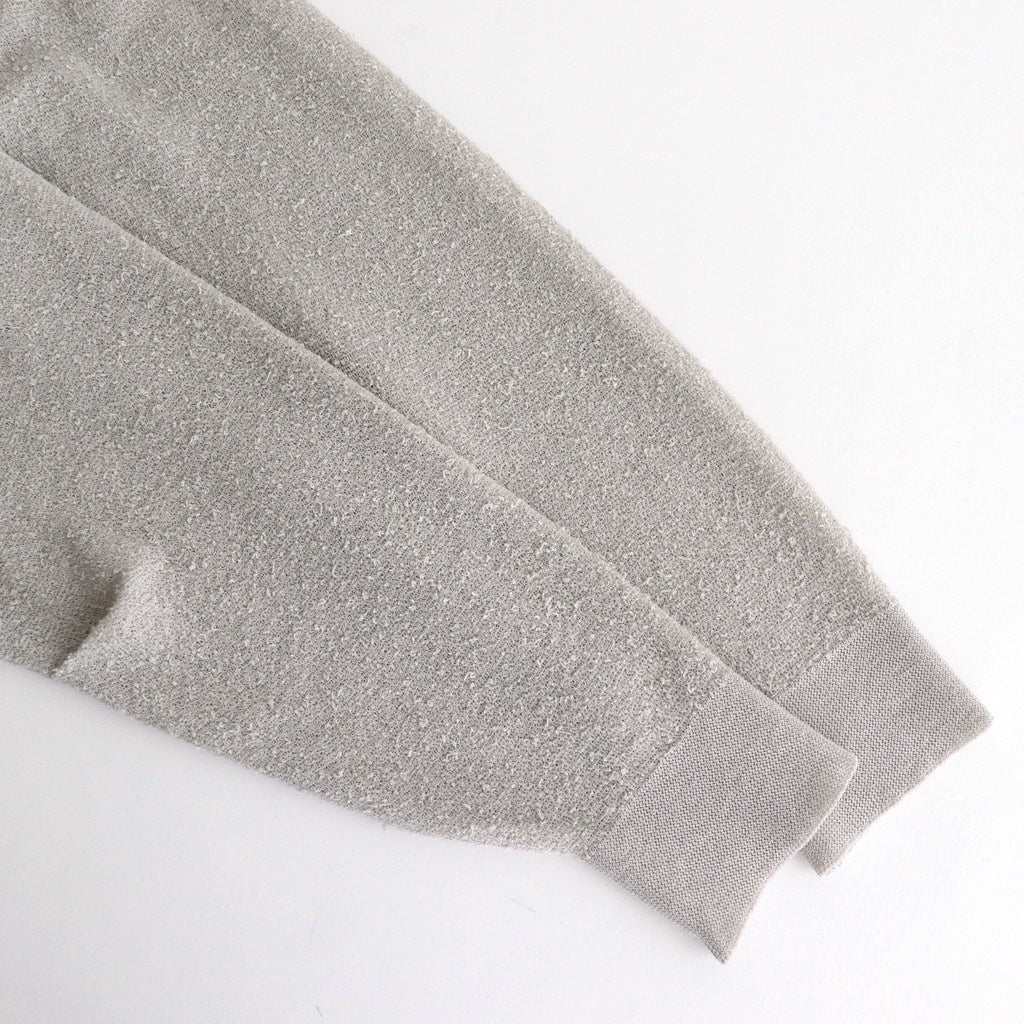 SHEER LIGHT KNIT SKIPPER LS #PALE GREY [ST.1150]