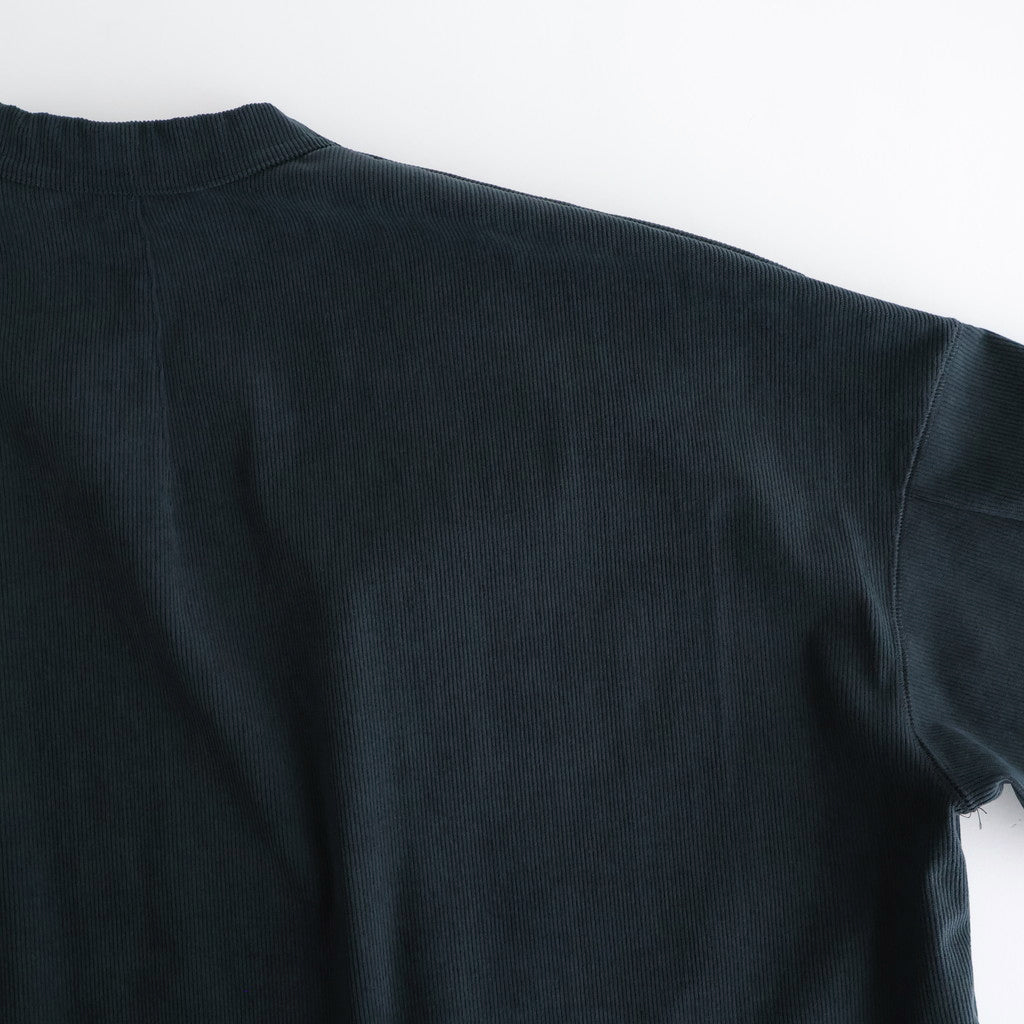 FSNMTD - ポリエステル・経編コーデュロイ カーディガン #90 Grey [SN_FR1501TD]