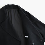 Supima Moleskin Coat #BLACK [GM263-10530B]