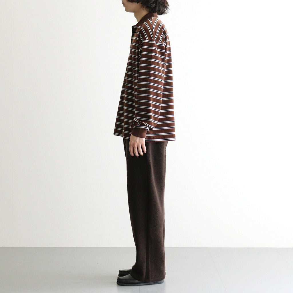 Fleece Pants #DK.BROWN×BROWN [I26AW-BC3]