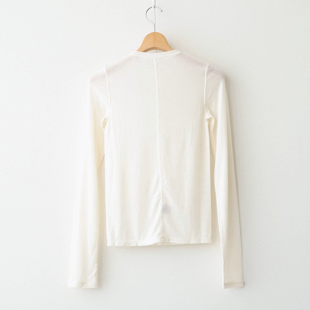 Henleyneck Soft Tops エクリュ Henleyneck Soft Tops #ECRU [12610608] - ciacura 三重県四日市市の