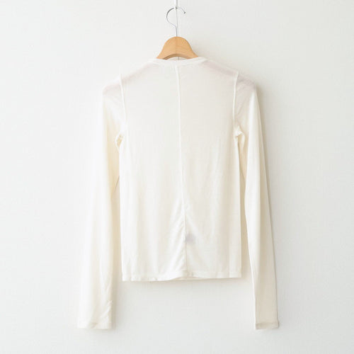 Henleyneck Soft Tops #ECRU [12610608]