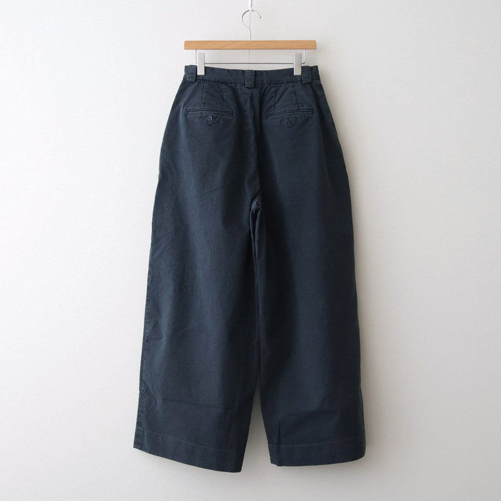 Chino High Waist Pants #BLACK USED [I25AW-PT173B]
