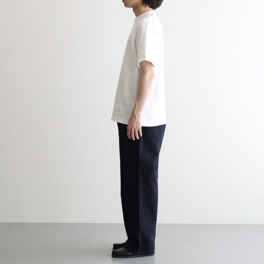ムラ糸Tシャツ Slub Yarn T-Shirt #WHITE [31061007]
