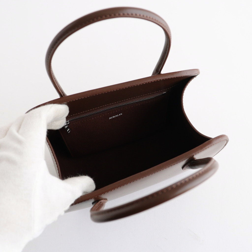 LEATHER TOTE BAG - S MADE BY AETA #BROWN [A26AB03AE]