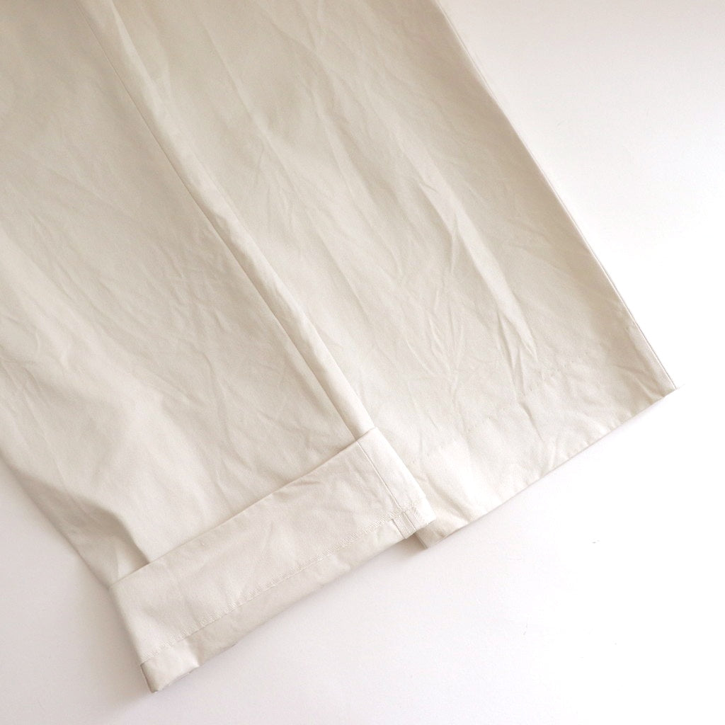 CHINO CLOTH PANTS STRAIGHT #white [14658]
