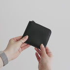 L字型ZIP財布 #VERY BLACK [8Z-I031-051]