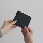 L字型ZIP財布 - CLASSIC LEATHER LINE #BROWN [8Z-D003-051]