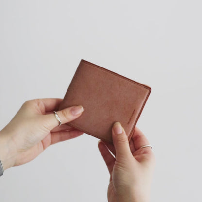 half folded wallet #brown [nc-rc-hfw]