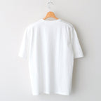 丸胴 POCKET S/S T SHIRT #white [35009]