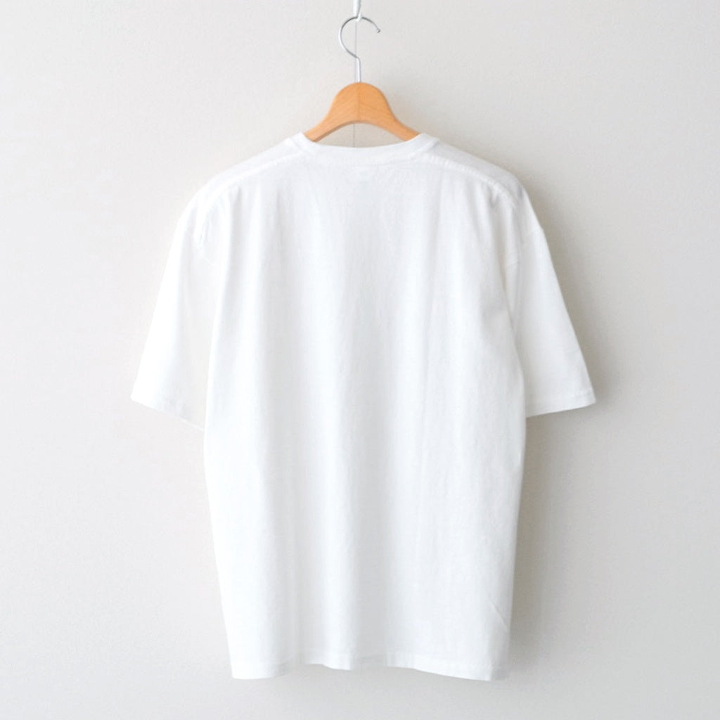 丸胴 POCKET S/S T SHIRT #white [35009]