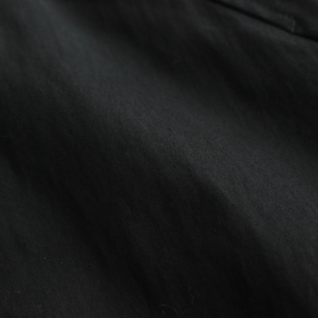 綿ナイロンウェザー×エステルタッサー ジャケット #BLACK [HN-J025-051]