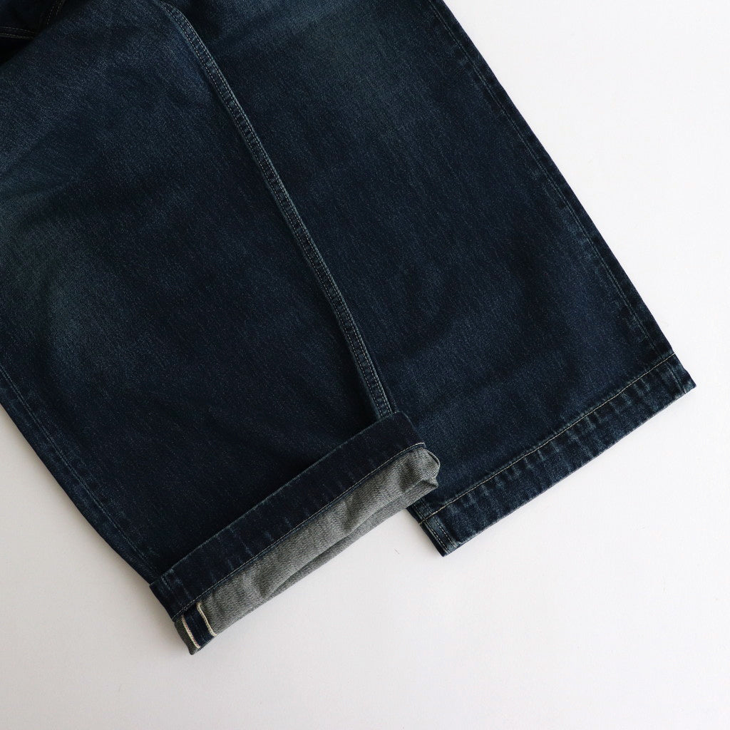 Selvage Denim Belted Pants #DARK FADE [GU243-40192DB]