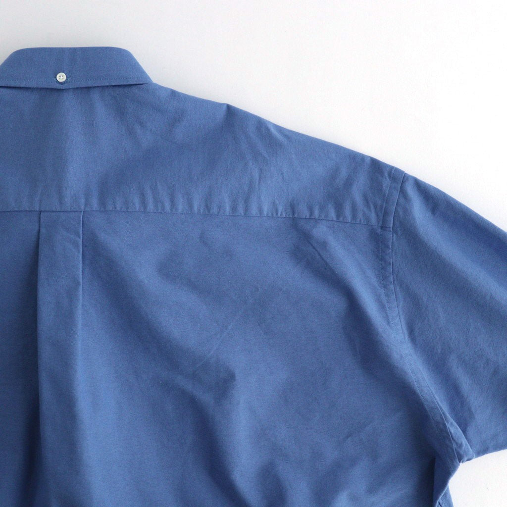 Oxford L/S Oversized B.D Shirt #SAX [GM261-50021B] - ciacura 三重