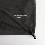 梳毛エステル天竺 セーター #CHARCOAL [HN-N001-051]