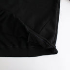 AZUMA Terry Crew Neck Sweat #BLACK [GU253-70240B]