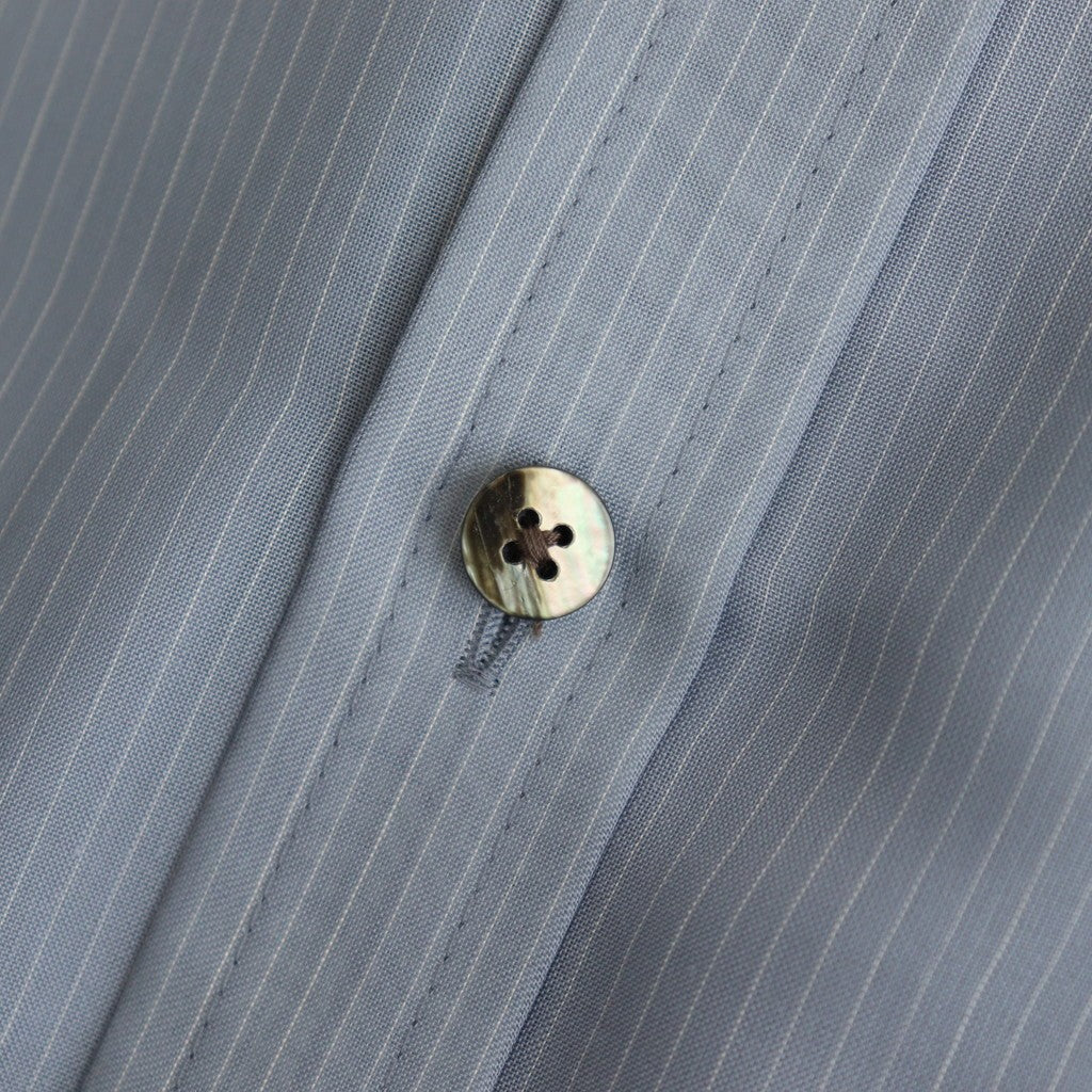 SHEER STRIPE SHIRTS LOOSE FIT #BLUE STRIPE [2541000507]