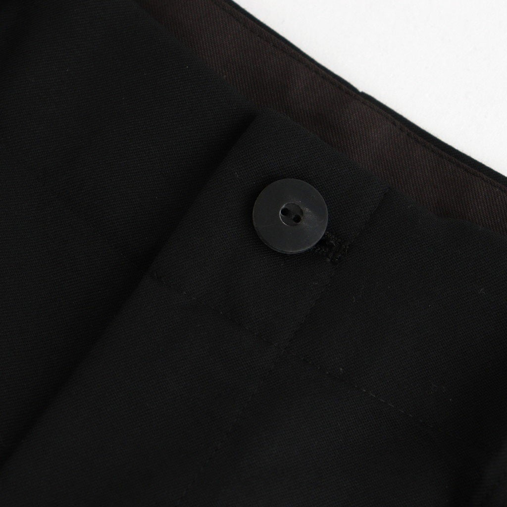 よそいきフォールドワイドPT #BLACK [D126-P157]