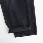 Selvage Denim Two Tuck Pants #BLACK DARK FADE [GU263-40061DB]