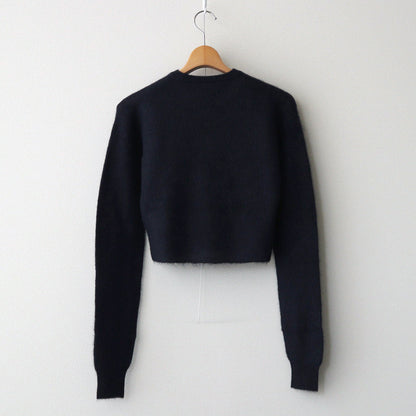 BABY SURI ALPACA SHEER KNIT P/O #NAVY [A24AP03AK]