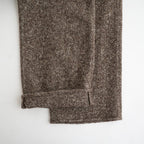 HOMESPUN TWEED PAINTER PANTS #MIX BROWN [A26AP03HT]