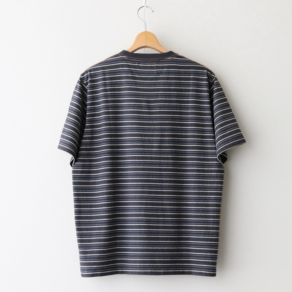 STRIPE TEE #DARK NAVY [2541000901]