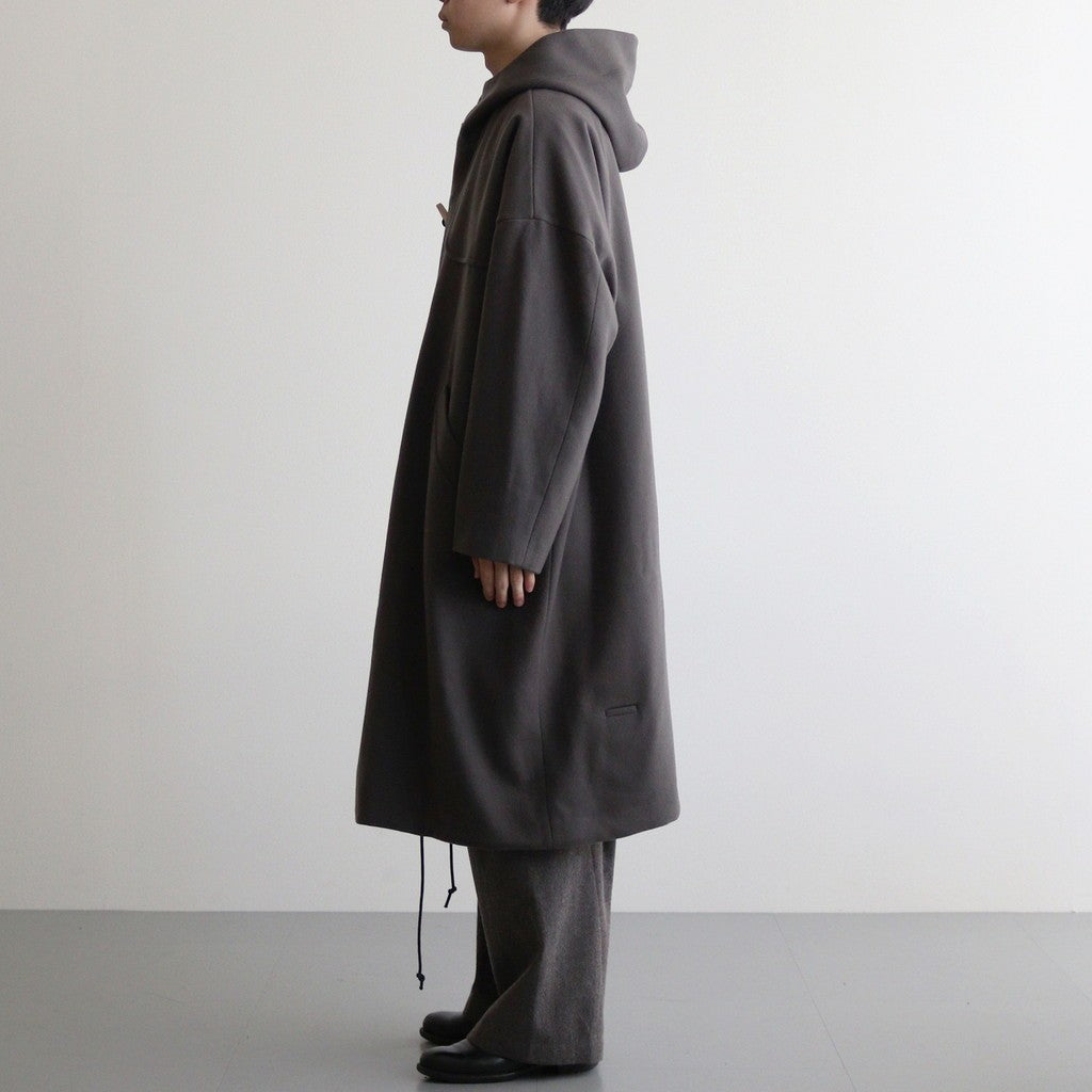 メルトンダッフルロングCT #GRAY [D224-C545]