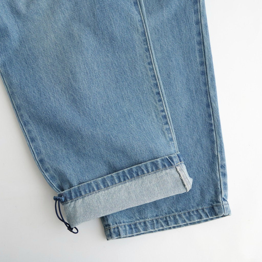 CORPORATE DENIM EASY PANTS #LIGHT WASH [FSC263-40154FB]