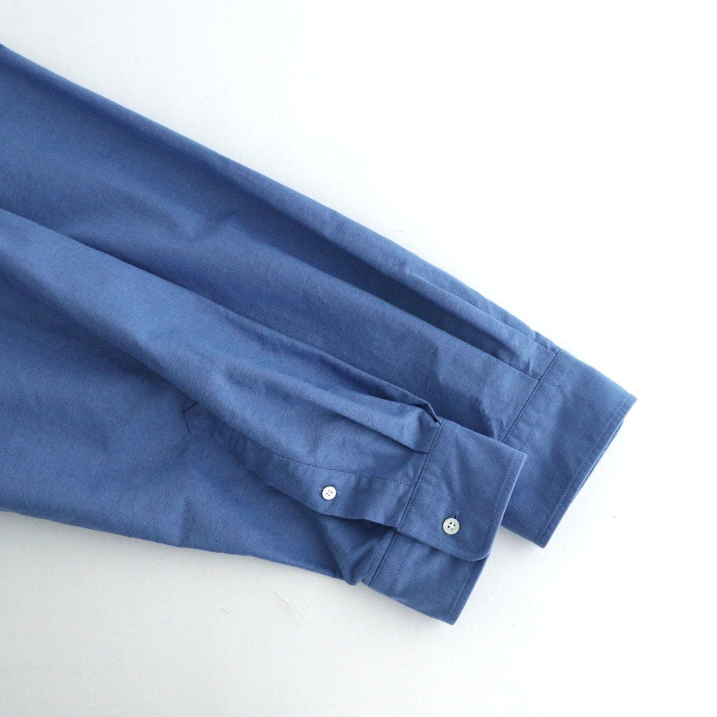 Oxford L/S Oversized B.D Shirt #SAX [GM261-50021B]