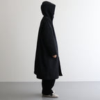 ヴィンテージNYパデッドダッフルロングCT #BLACK [D224-C445]