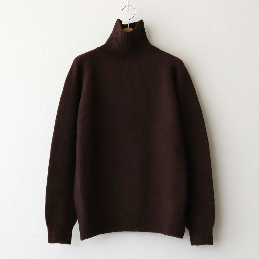 WG Turtle Neck #D.Brown [2403-017]