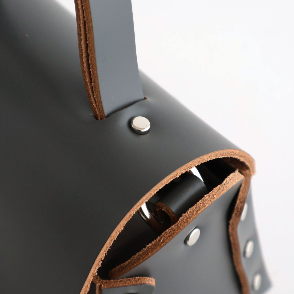 assemble hand bag flap S #steel gray [li-rb-afs]