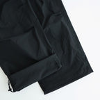 エステルウェザーオーバーパンツ #BLACK [HP-P016-051]