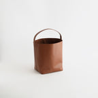 LEATHER TOTE BAG MADE BY AETA #BROWN [A26SB08AE]