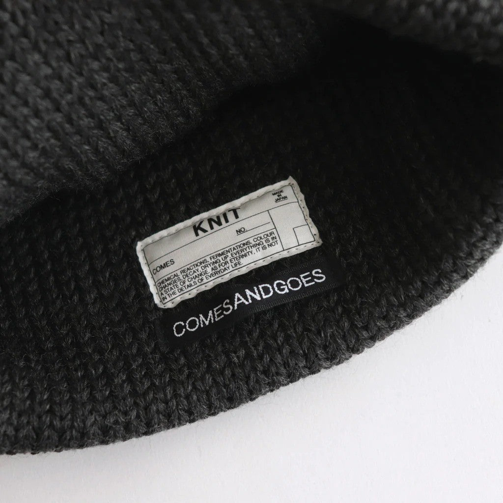 WOOL STANDARD KNIT #CHARCOAL [NO.28247]