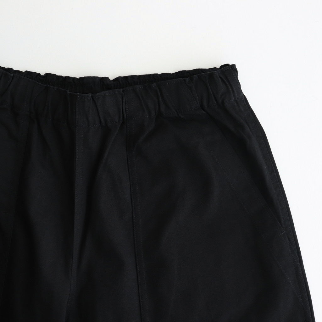 UTILITY BAKER PANTS #BLACK [FSC251-40139]