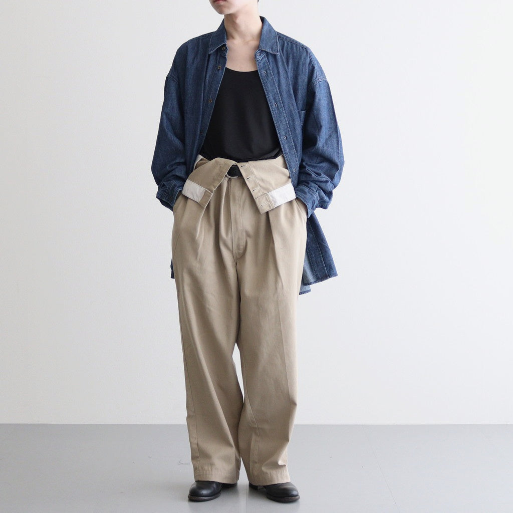 男性モデル(ハラ):172cm 58kg 着用サイズ：3