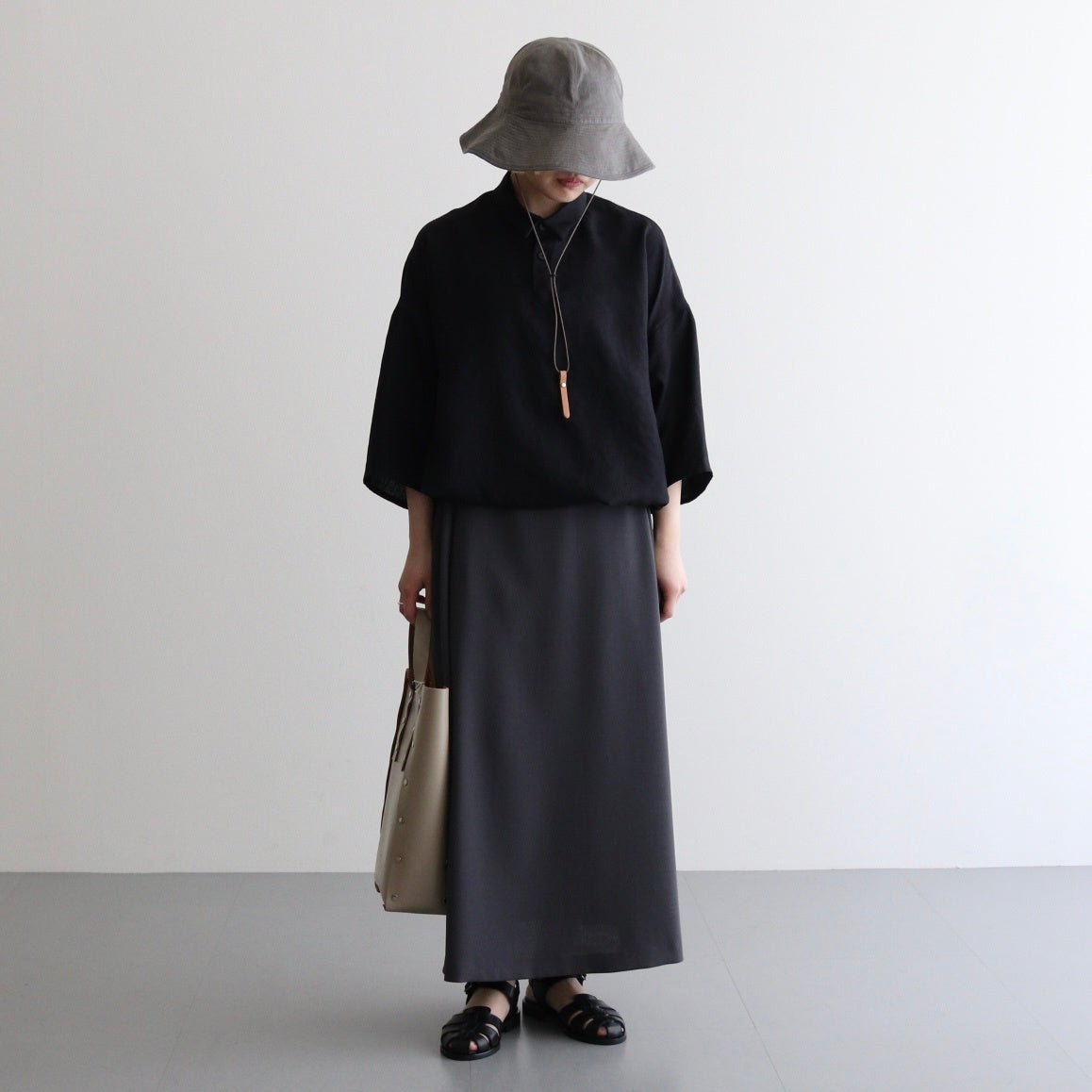 女性モデル(マツオ):156cm