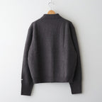 Scape Polo Wool Cardigan #Mole [AOEFKN011]
